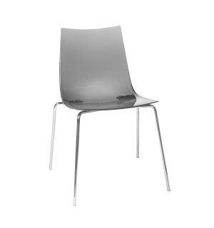 CHAISE FLASHY GRIS FUME