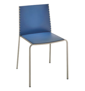 BLUE ZIP CHAIR