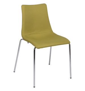 CHAISE LOOK TISSU VERT