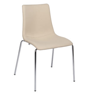 CHAISE LOOK TISSU ECRU