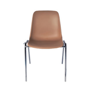 BROWN COQUE CHAIR