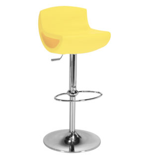 TABOURET POP JAUNE