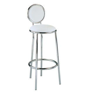 TABOURET ALOAS BLANC