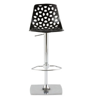 TABOURET TRESSES NOIR