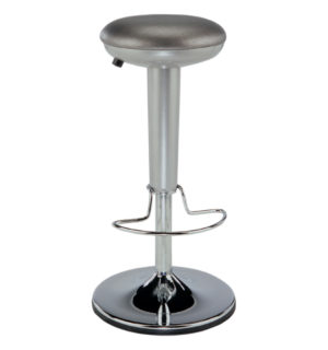 TABOURET STAR GRIS METAL