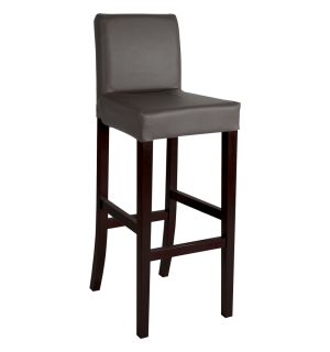 TABOURET FANTINE MARRON FONCE