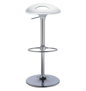 TABOURET FLASHY BLANC LAQUE