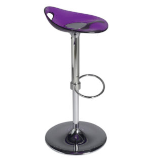PURPLE FLASHY STOOL