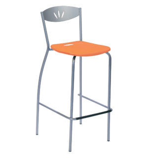 ORANGE LUCY STOOL
