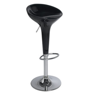 BLACK BOMBO STOOL