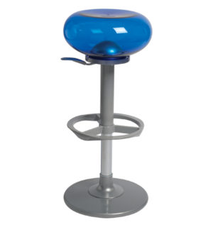 BLUE BUBBLE STOOL