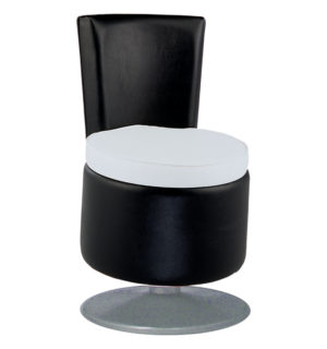 CHAUFFEUSE ALLOHA NOIR/BLANC