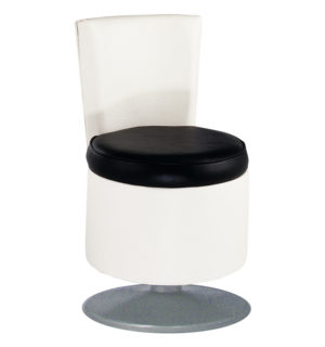 CHAUFFEUSE ALLOHA BLANC/NOIR