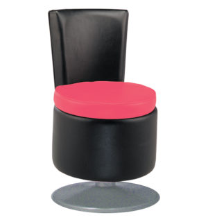 CHAUFFEUSE ALLOHA NOIR/ROSE