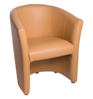 BROWN TONDO ARMCHAIR