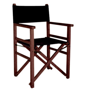 MAHOGANY BLACK MONTE-CARLO ARMCHAIR