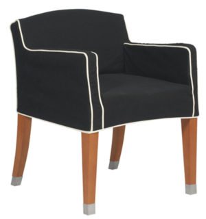 FAUTEUIL MARLY NOIR
