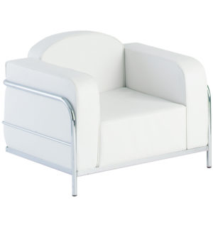 WHITE HELENA ARMCHAIR