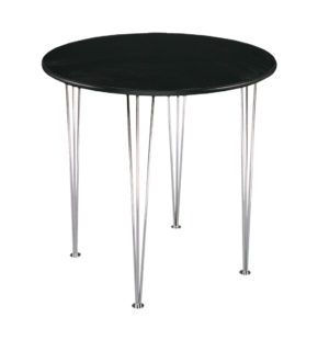 TABLE DOMO NOIR - Ø 100