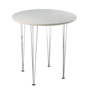 TABLE DOMO BLANC - Ø 100