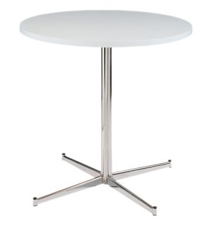 TABLE BAHAMAS BLANC - Ø 80