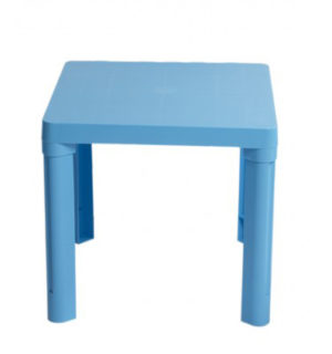 TABLE PLASTIQUE BABY BLEU