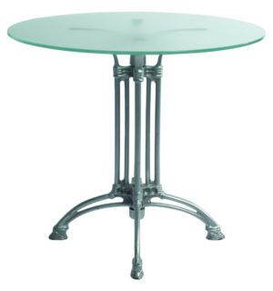 TABLE EMERAUDE VERRE