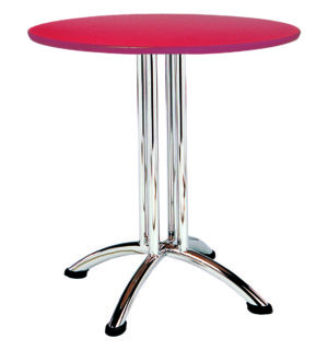 TABLE ARIANE ROUGE - Ø 60