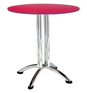 TABLE ARIANE ROUGE - Ø 80