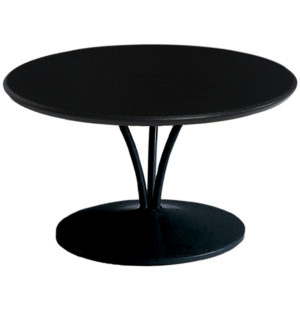 TABLE BASSE TRILOGIE NOIR - Ø 80