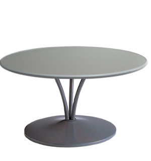 TABLE BASSE TRILOGIE GRIS - Ø 80