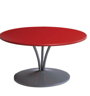 TABLE BASSE TRILOGIE ROUGE - Ø 60