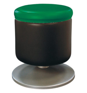 POUF ALLOHA NOIR/VERT