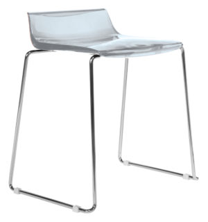 POUF FLASHY TRANSPARENT