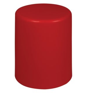 POUF WAOU ROUGE