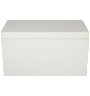 POUF BRAZIL RECTANGLE BLANC