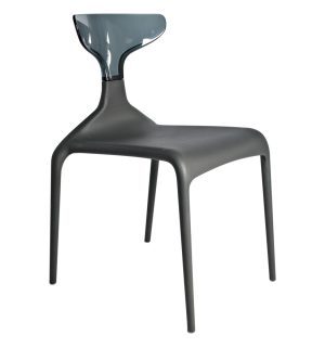 BLACK/GREY SILHOUETTE CHAIR