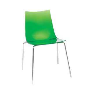 GREEN FLASHY CHAIR