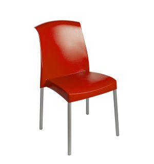 RED LOOPING CHAIR