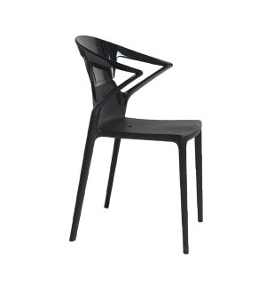 CHAISE CAPRICE NOIR/NOIR