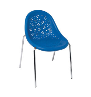 BLUE FLOWER CHAIR