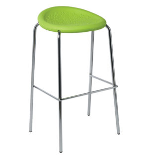 GREEN FLOWER STOOL