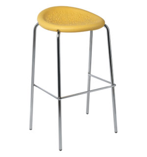 YELLOW FLOWER STOOL