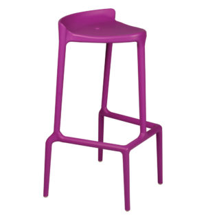 TABOURET HAPPY ROSE