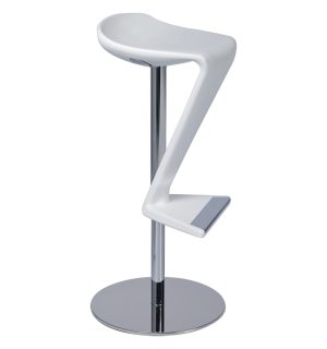 TABOURET ZAZI BLANC