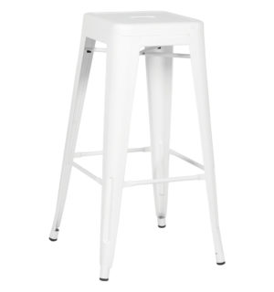 TABOURET TONIC BLANC