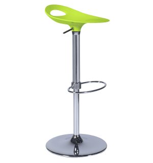 GREEN LACQUERED FLASHY STOOL