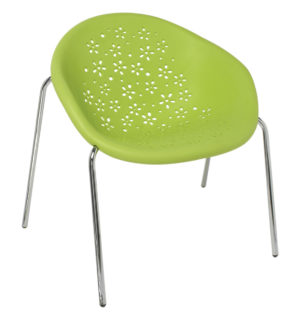 GREEN FLOWER ARMCHAIR