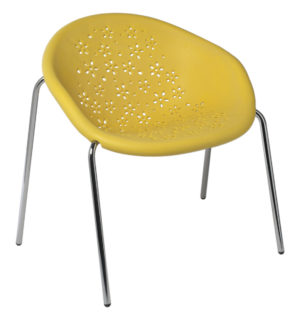 YELLOW FLOWER ARMCHAIR