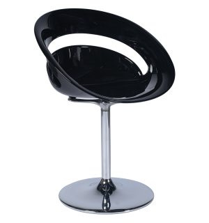 FAUTEUIL FLASHY NOIR LAQUE